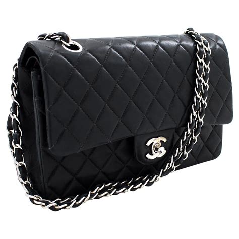 chanel flap tri color|chanel flap bag black and silver.